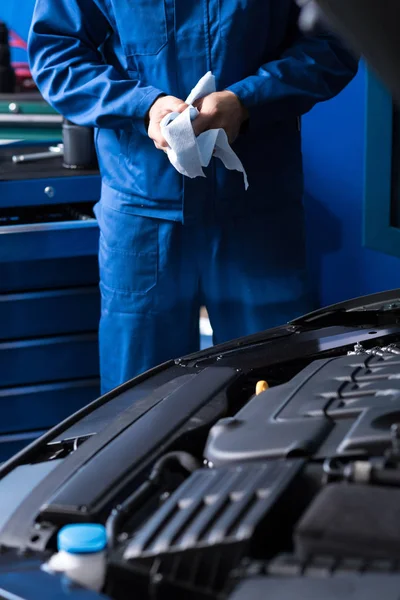 Car engine after repairing — Stock Photo, Image