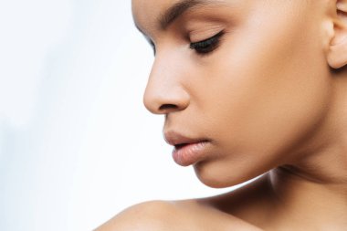 Onun çekiciliğinin stüdyoda ifade zarif Asyalı kadın