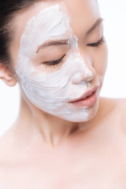 Sevimli çekici kadın hakkında onu cilt bakım