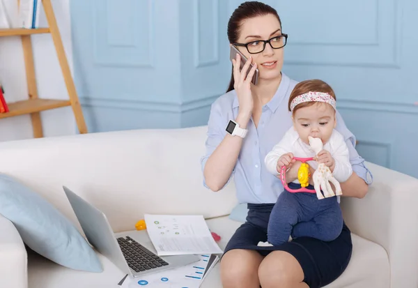 Woman doing business — Stock Photo, Image