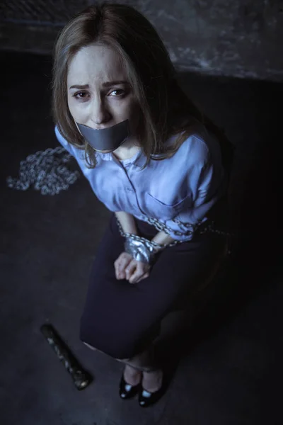 Naked girl tied up and scared interesting phrase Naked girl tied up and scared apologise, but