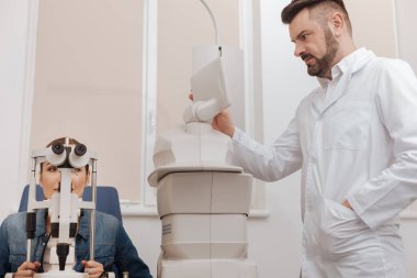 Rejim seçme hoş profesyonel göz doktoru