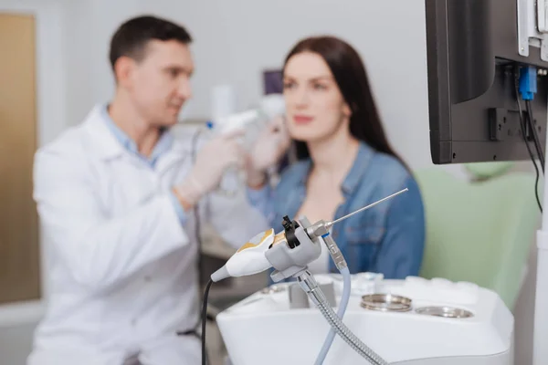 Fotografía enfocada en instrumento médico —  Fotos de Stock