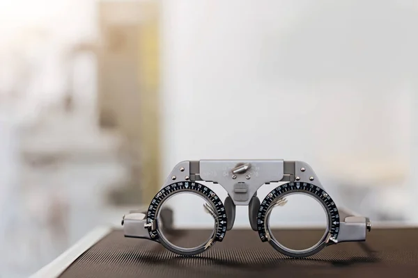 New trial spectacles ready for use — Stock Photo, Image