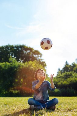 Etkin hobi zevk maceracı parlak çocuk