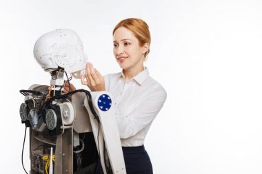 Yaratıcı duygusal bilim adamı onun icadı gurur