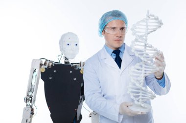 Kaydedilmiş motive adam bilime adanmış