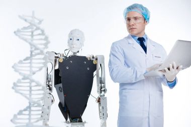 3d prototip düşünceli motive bilim adamları