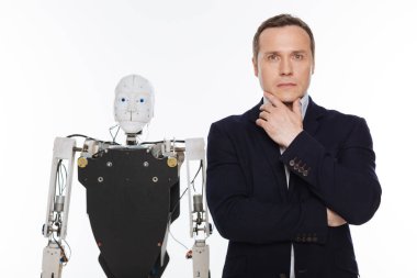 Sette düşünceli arıyorum canlı yetenekli bilim adamı