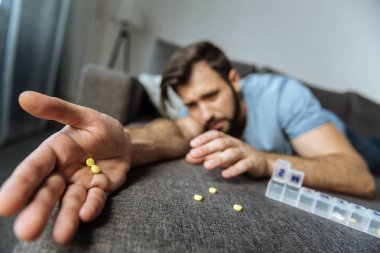 Seçici odak tıbbi ilaç