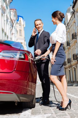 Evet akıllı emin iş adamı