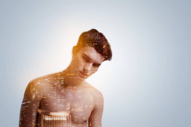 Yeni ufuk düşünceli tomurcuklanma adam görür