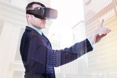 genç adam bir iş adamı