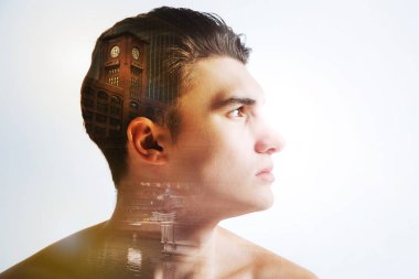 Hoş yakışıklı genç