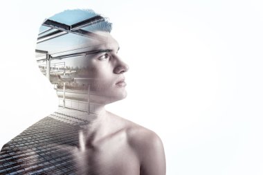 Tomurcuklanma hırslı adam bakış için arıyorsunuz