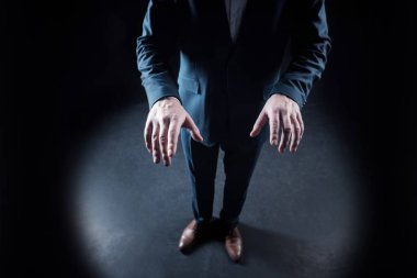 Erkek el Üstten Görünüm