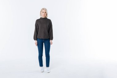 Sana bakmak güzel genç kadın