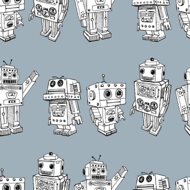 Desen oyuncak robotlar