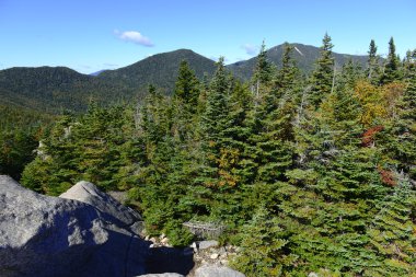 Alp sahne Adirondacks dağlarda, New York