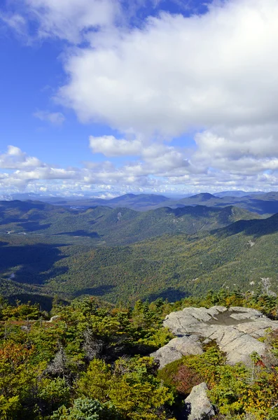 Alpské scéna v Adirondacks horách, New York — Stock fotografie