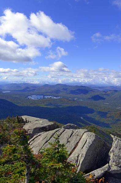 Alpské scéna v Adirondacks horách, New York — Stock fotografie