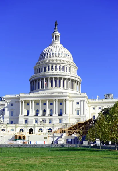A Capitolium, Washington DC-ben, az Egyesült Államok fővárosa — Stock Fotó