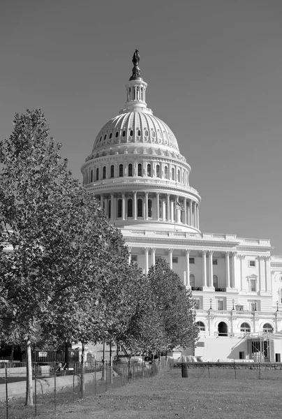 O Capitólio em Washington DC, capital dos Estados Unidos da América — Fotografia de Stock