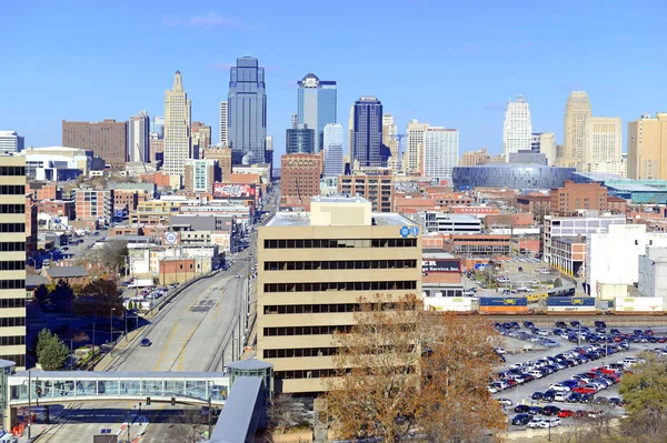 Kansas city panoráma — Stock fotografie