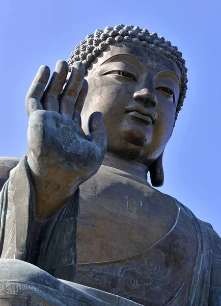 Tian Tan Buddha Giant Buddha Ngong Ping Lantau Island Hong — Stock Photo, Image