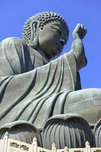 Tian Tan Buddha Giant Buddha Ngong Ping Lantau Island Hong — Stock Photo, Image