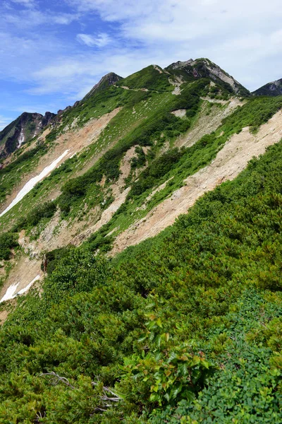 Alpejskie Krajobrazy Alpy Japonii Zachód Tokio — Zdjęcie stockowe