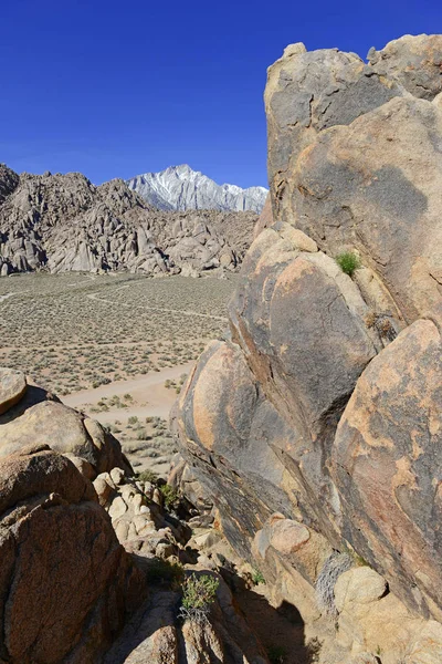 Alabama Hills Film Som Läge För Många Hollywood Filmer Samt — Stockfoto