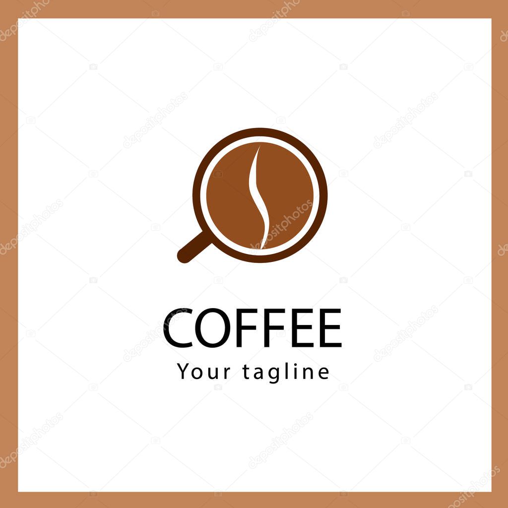 Logo template design coffee premium for your brand