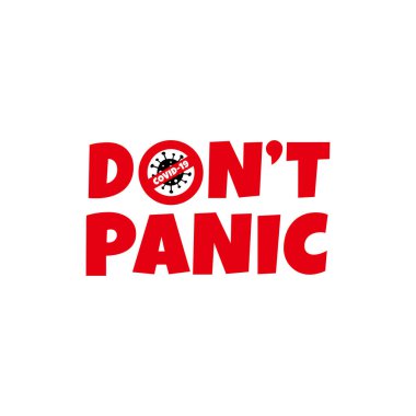 DONT PANIC COVID-19 Corona Evde Kalın