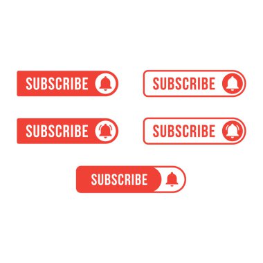 Kanal sosyal medya arkaplan pazarlama vektörü illüstrasyonuna abone ol