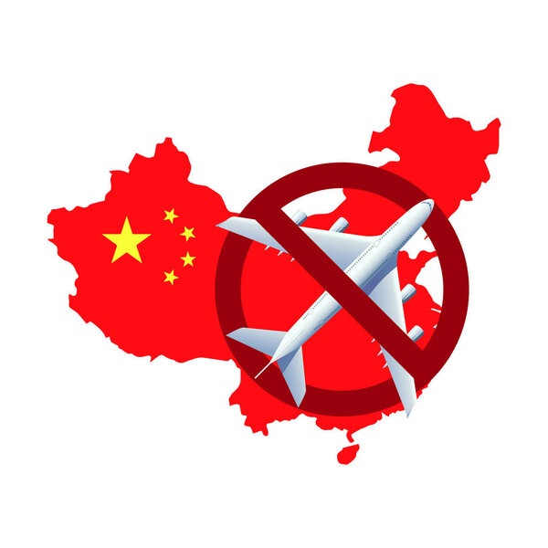 Запрет на выезд из Ухана из-за распространения Coronavirus CoV по всему миру. Карта Китая и запрет на поездки в другие страны
