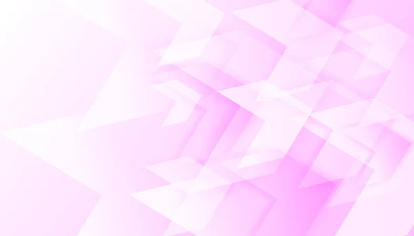 Absztrakt Geometrikus Fény Rózsaszín Nyilak Modern Háttér — Stock Vector