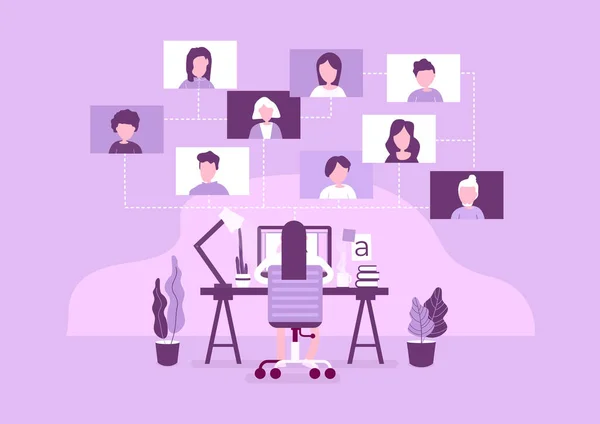 Ev kavramından çalış. İnternette iş arkadaşlarımla çalışıyorum. Tasarımcılar masada oturuyor..