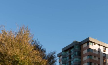 Santa Maria, Rs, Brezilya 'da bir apartman dairesi manzarası.