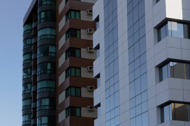 Santa Maria, Rs, Brezilya 'da bir apartman dairesi manzarası.