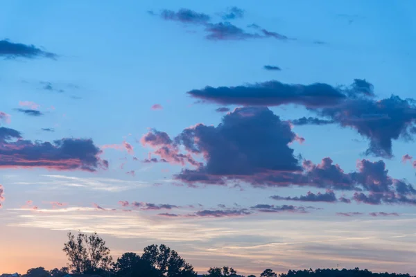 Colors Late Afternoon Sunset City Santa Maria Brazil Southern Latin — Stockfoto