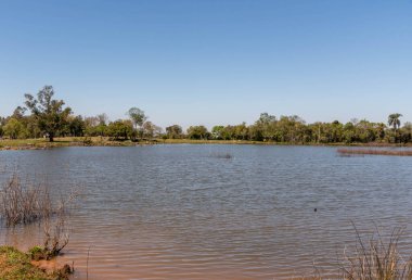 Jaguari, SC ve Brezilya 'nın iç kesimlerindeki Chapadaozinho kasabasında küçük bir tatlı su gölü. Aile geçimini sağlayan küçük bir tarımsal geçim kaynağının kırsal arazisi