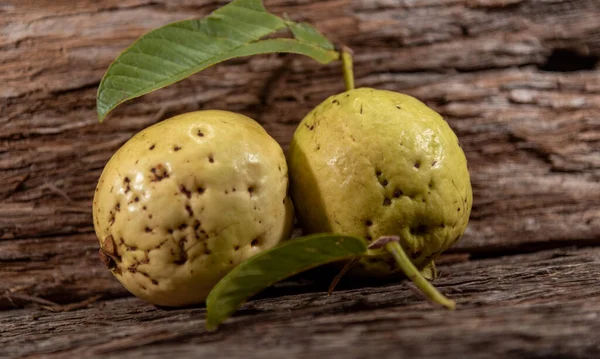 Beyaz guavalar. Guava, Myrtaceae familyasından Psidium guajava familyasından bir meyve türü. Genellikle meyve suyu üretiminde kullanılır.