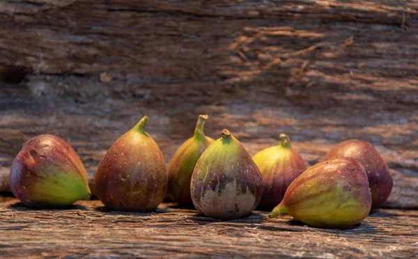 Frutos Figo Espécie Figueira Cultivada Comercializada Brasil Variedade Roxo Valinhos — Fotografia de Stock