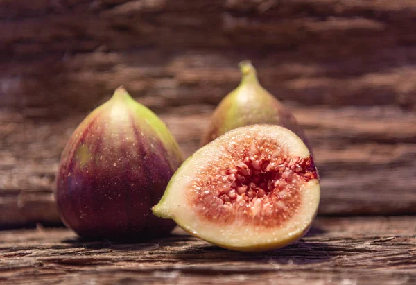 과일을 분류하라 Fig Scientific Name Ficus Carica Botanical Family Moraceae — 스톡 사진