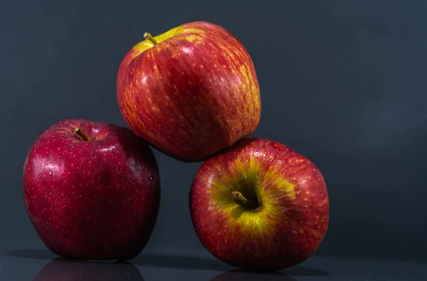 Des Fruits Macon Les Pommes Sont Pas Seulement Bons Aliments — Photo