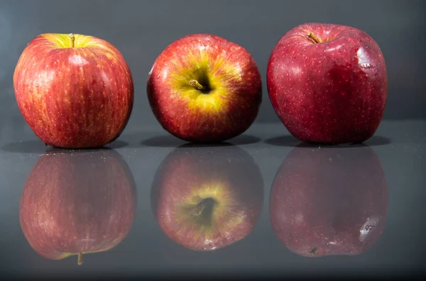 Des Fruits Macon Les Pommes Sont Pas Seulement Bons Aliments — Photo