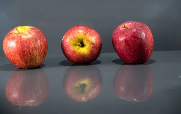 Des Fruits Macon Les Pommes Sont Pas Seulement Bons Aliments — Photo