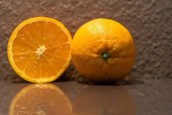 Oranges Citrus Sinensis Orange Delicious Citrus Fruit Orange Tree Medium — Stock Photo, Image