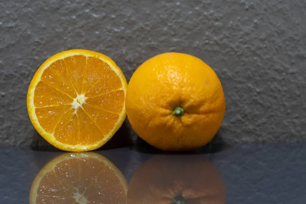 Oranges Citrus Sinensis Orange Delicious Citrus Fruit Orange Tree Medium — Stock Photo, Image